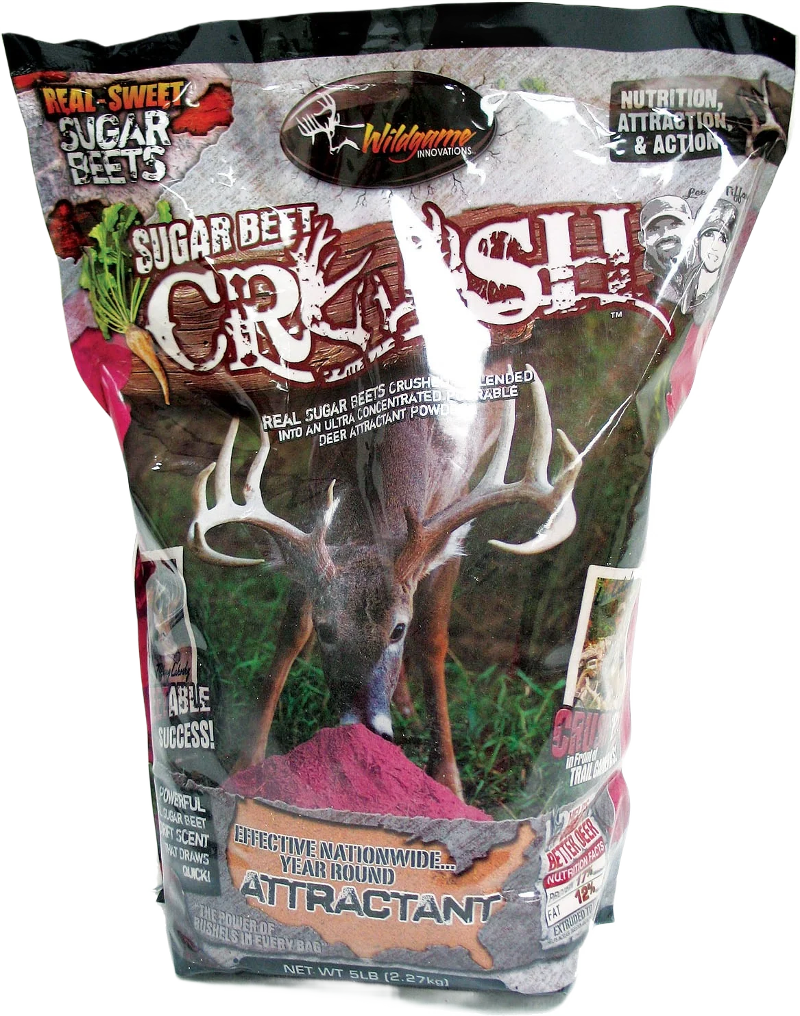 Eco-Friendly Wildgame Innovations Sugarbeet Crush Deer Attractant 5 lb. Original