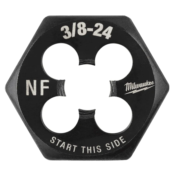 Crafted Milwaukee 3 8-24 NF SAE 1 Hex Threading Die First-Class