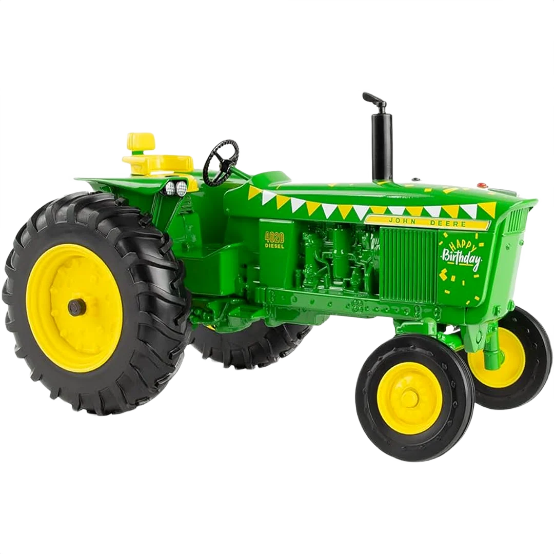 Luxury TOMY John Deere 1 16 Happy Birthday 4020 Tractor Long-Lasting