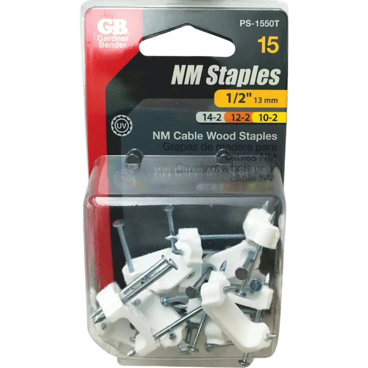 Casual Gardner Bender 3 4 In. UV-Resistant Poly Coaxial Staple 15-Count First-Class