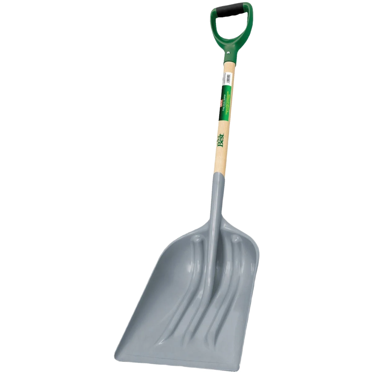 Prestigious Do it 29 in. Wood D-Grip Handle Poly Scoop Shovel Outstanding