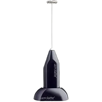 Lightweight Aerolatte Black Steam Milk Frother Specialty