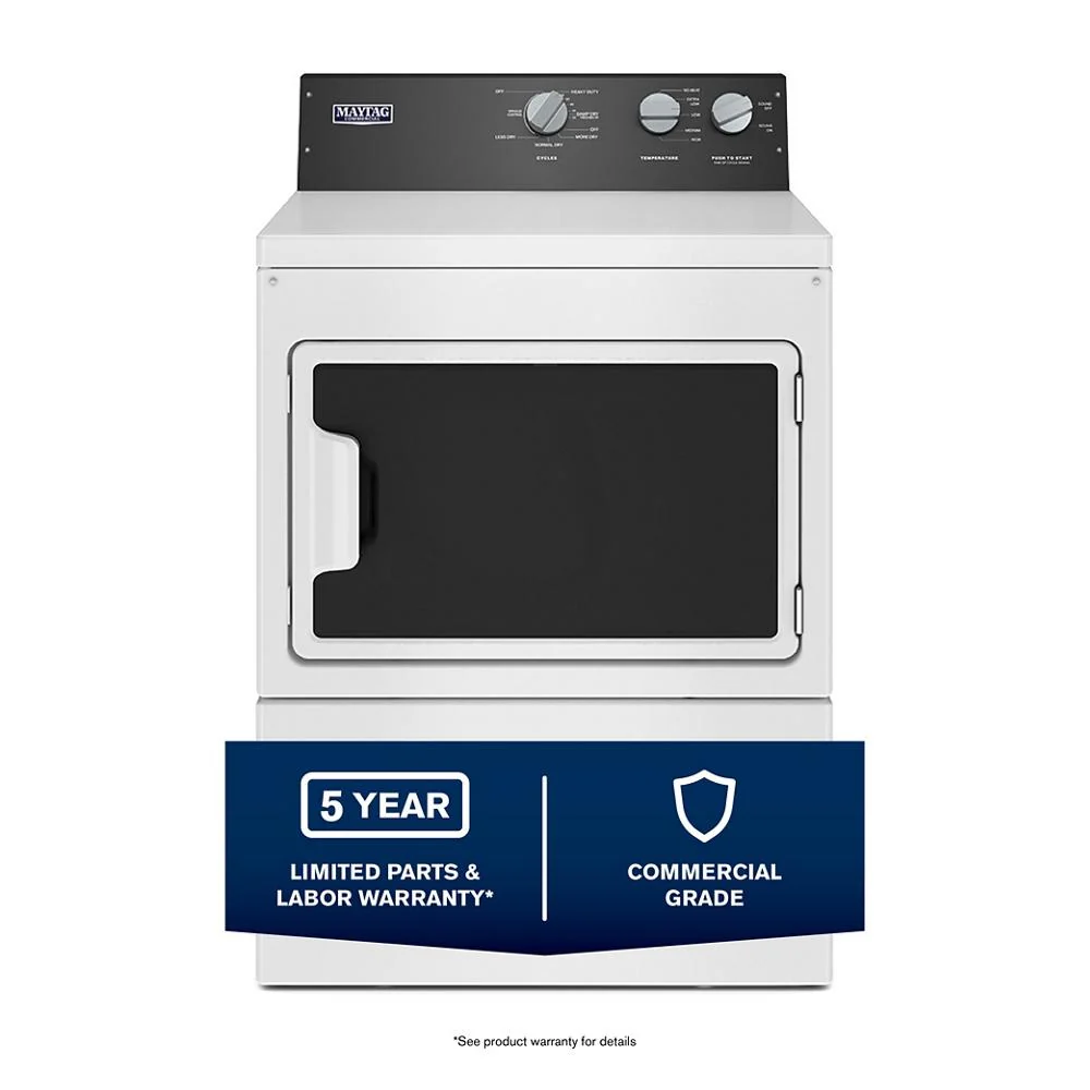 Enhanced Commercial-Grade Residential Gas Dryer - 7.4 cu. ft. Outstanding