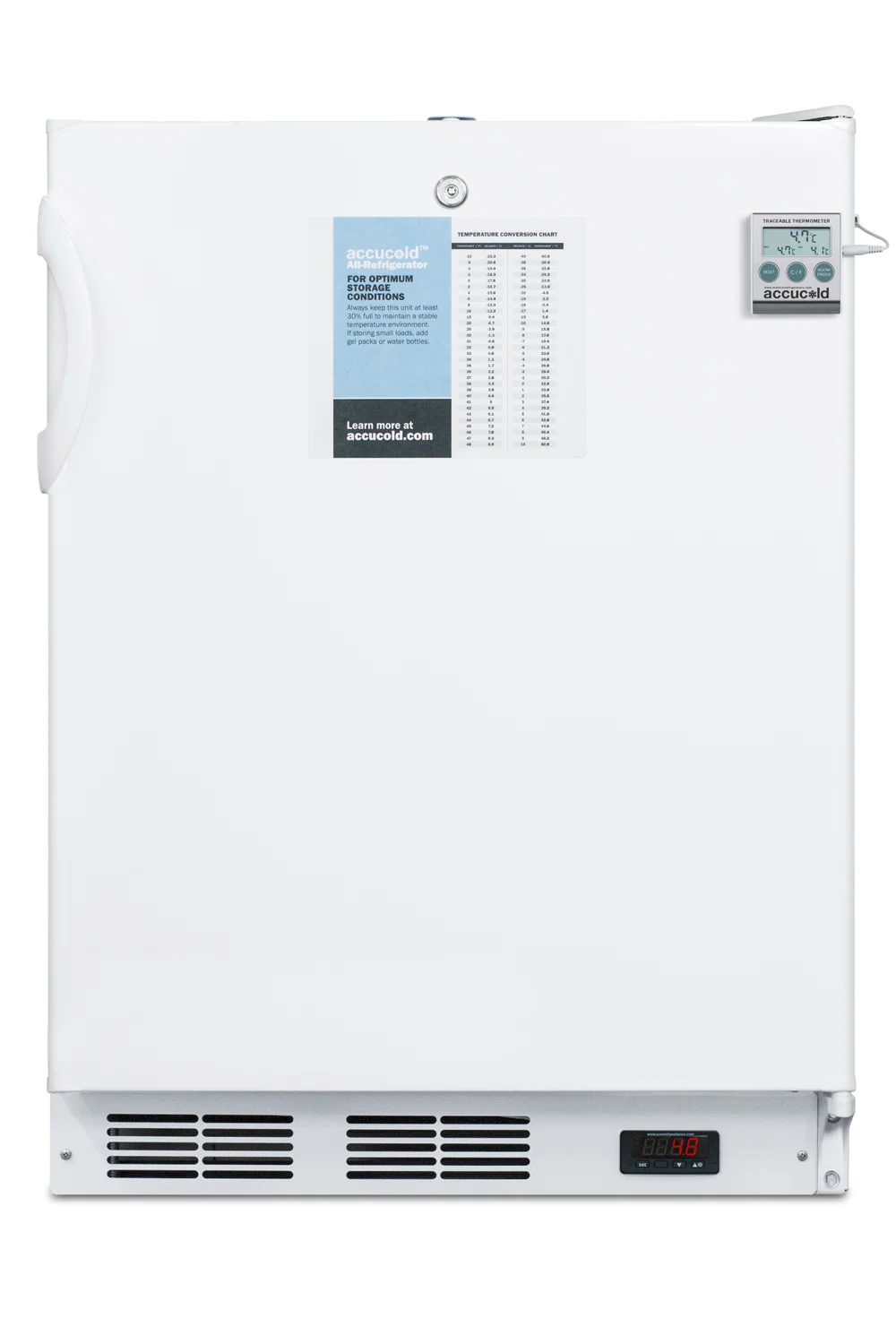 Elegant 24 Wide Built-In All-Refrigerator ADA Compliant Trusted