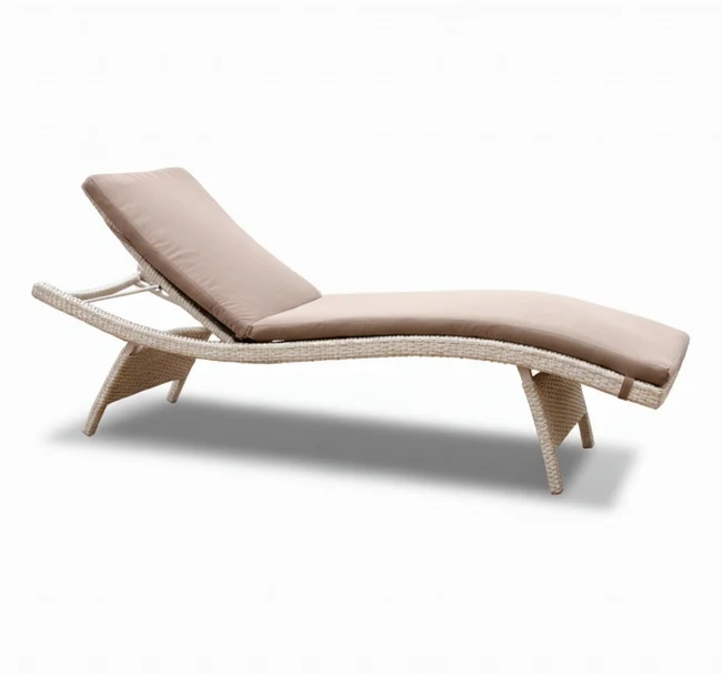 Carefully Designed F Sunlounge Taupe Contemporary