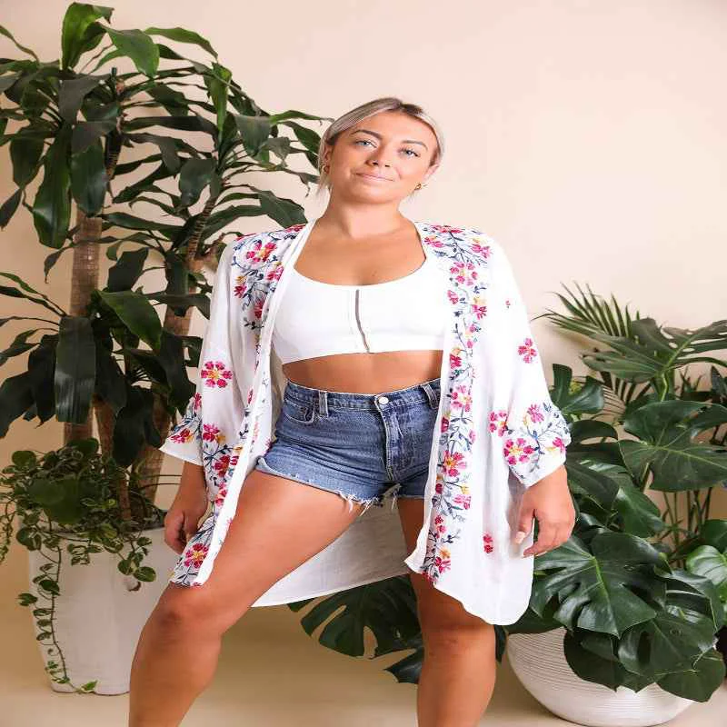 Comfortable Whimsical Summer Kimono Luxury