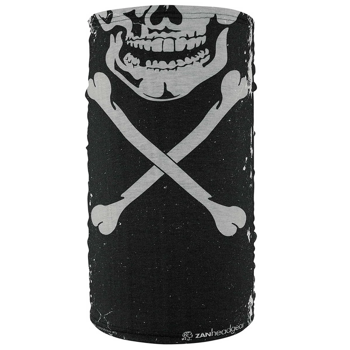 Carefully Designed ZanHeadgear TF227 Motley Tube Fleece Lined Skull Xbones Secure