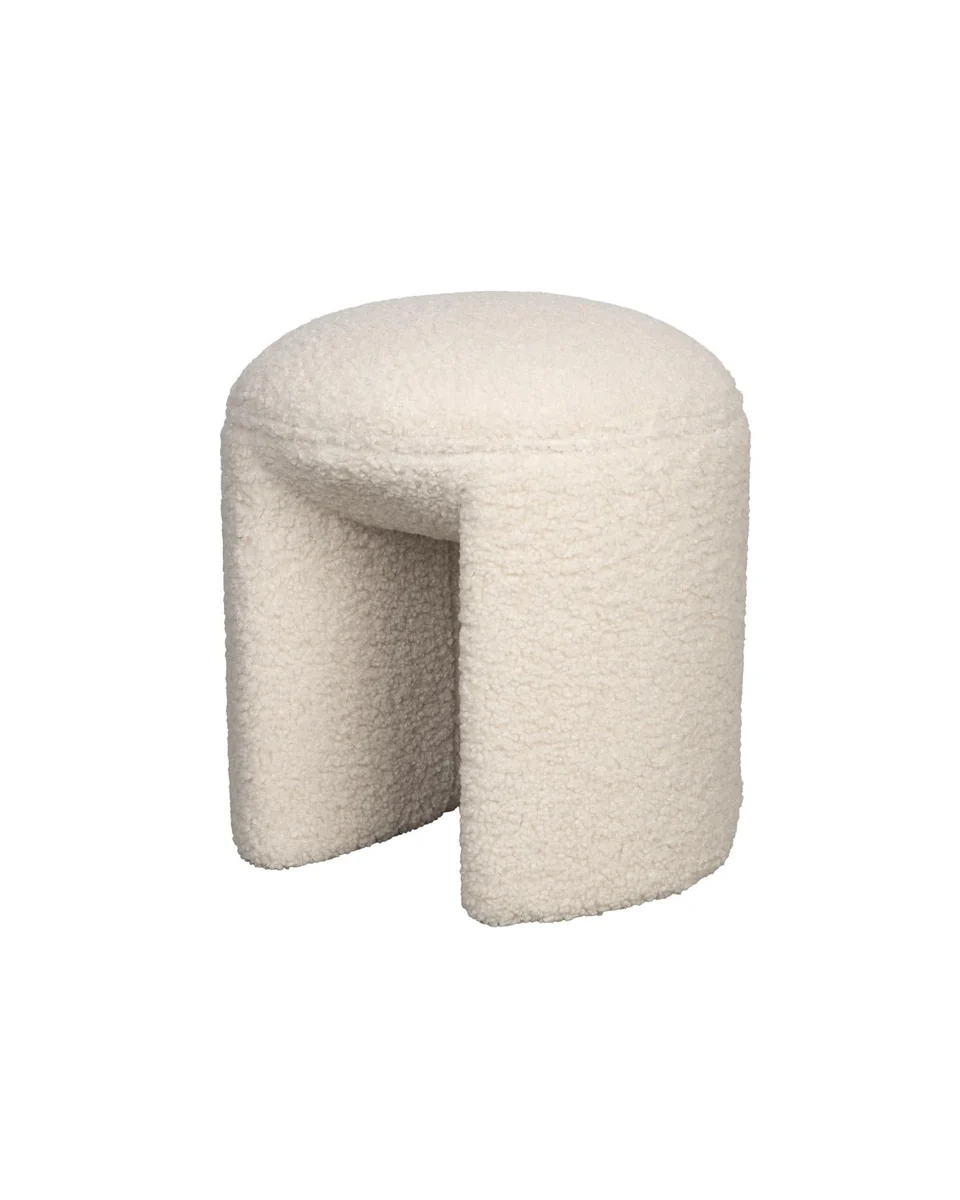 Sustainable Foxford Cloud Bouclé Stool Elite
