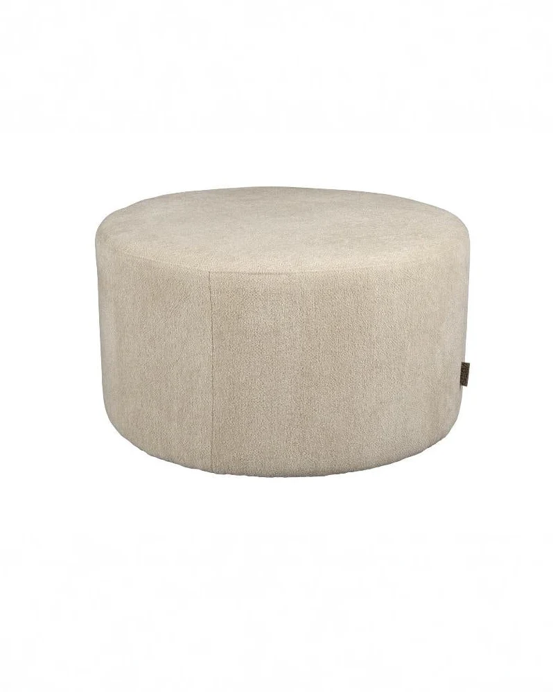 Reusable Rocca Pouffe- Latte Proven