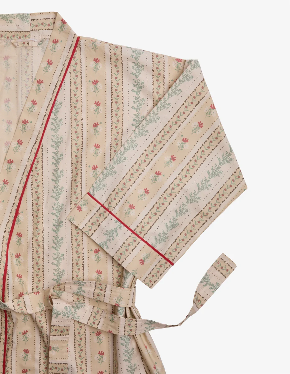 Organic Foxford Rose Kimono Refined