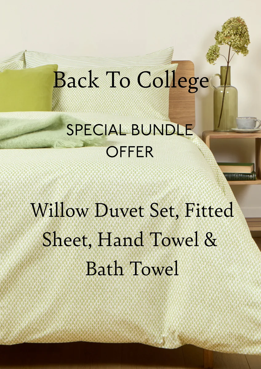 Environmentally Friendly Back to College Bundle- Single Size Lightweight