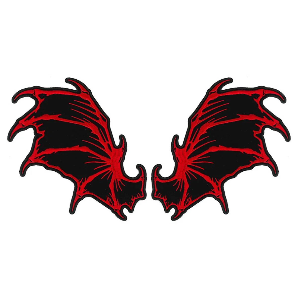 Original Design Hot Leathers PPQ1439 Dragon Wings 8 Patch Excellent