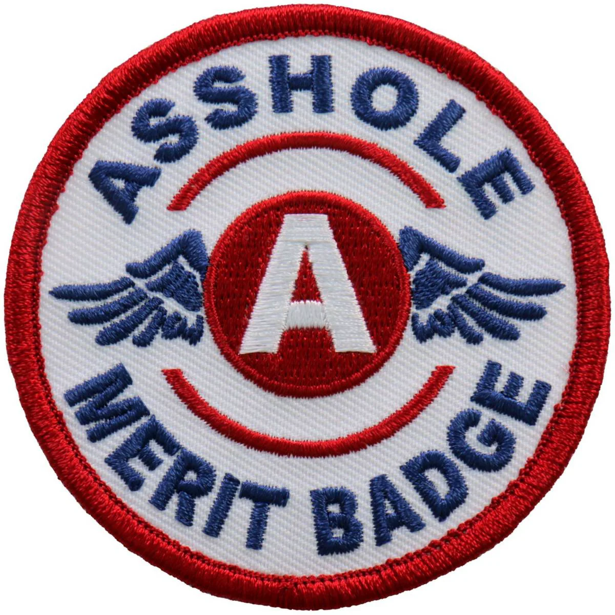 Relaxed Hot Leathers PPA9960 3 Inch Asshole Merit Badge Patch Outstanding