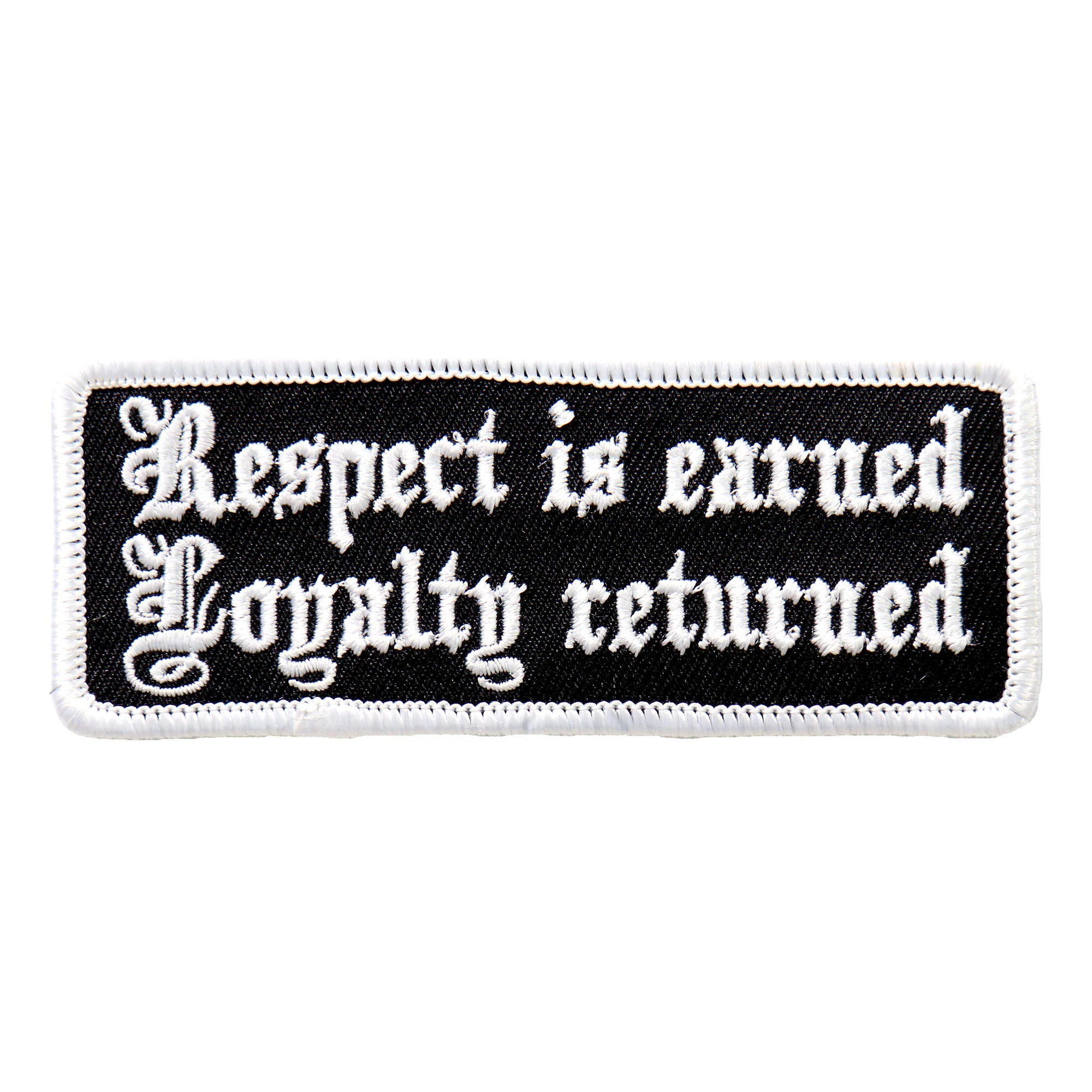 Contemporary Hot Leathers PPL9498 Respect Is Earned 4 x1 Patch Healthy