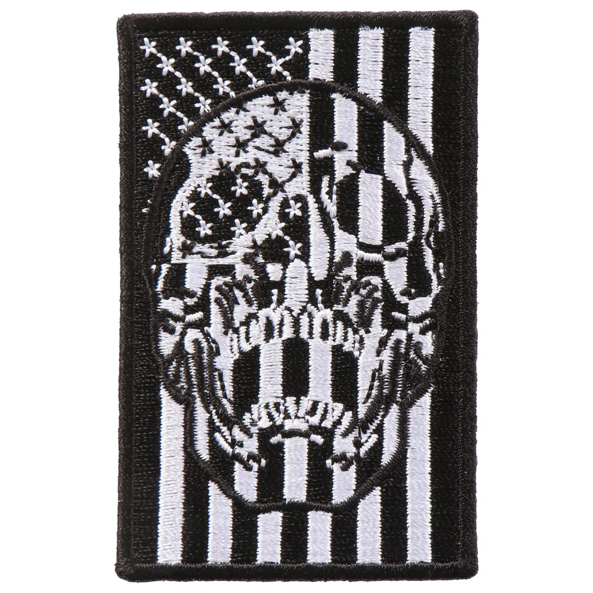 Contemporary Hot Leathers PPA9880 American Flag Skull 2 x3 Patch Comfortable