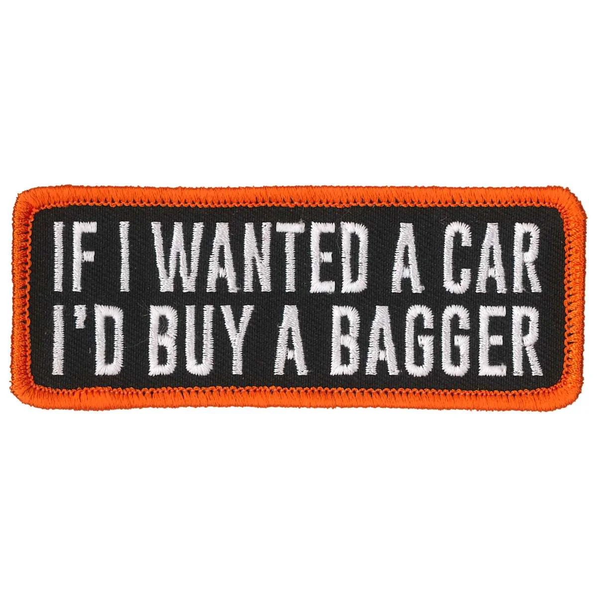 Dependable Hot Leathers Car Bagger Patch PPL9852 Sophisticated