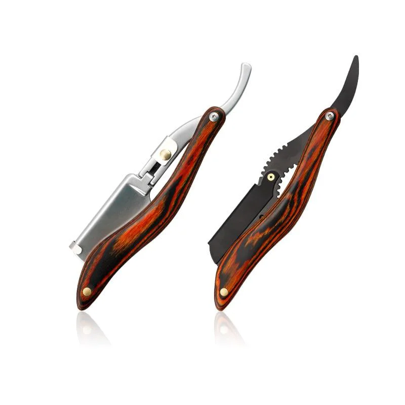 Breathable Enrico Maquinilla de afeitar Shavette profesional de acero inoxidable Exclusive