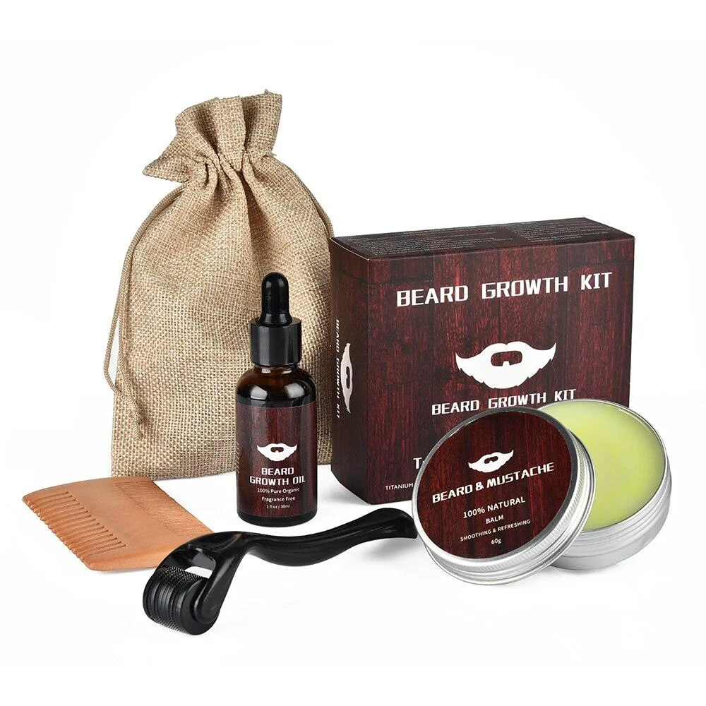 Specialty Kit Vikingo 5 en 1 para el crecimiento de la barba Unique
