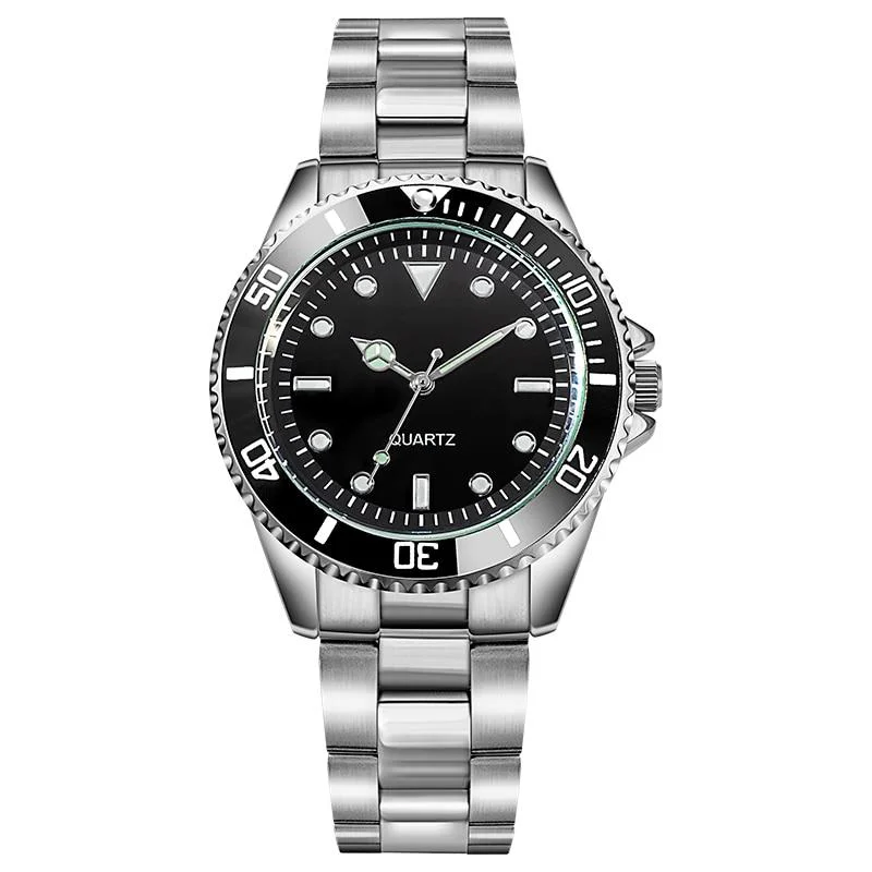 Soft Victor Reloj deportivo de acero inoxidable Trendy
