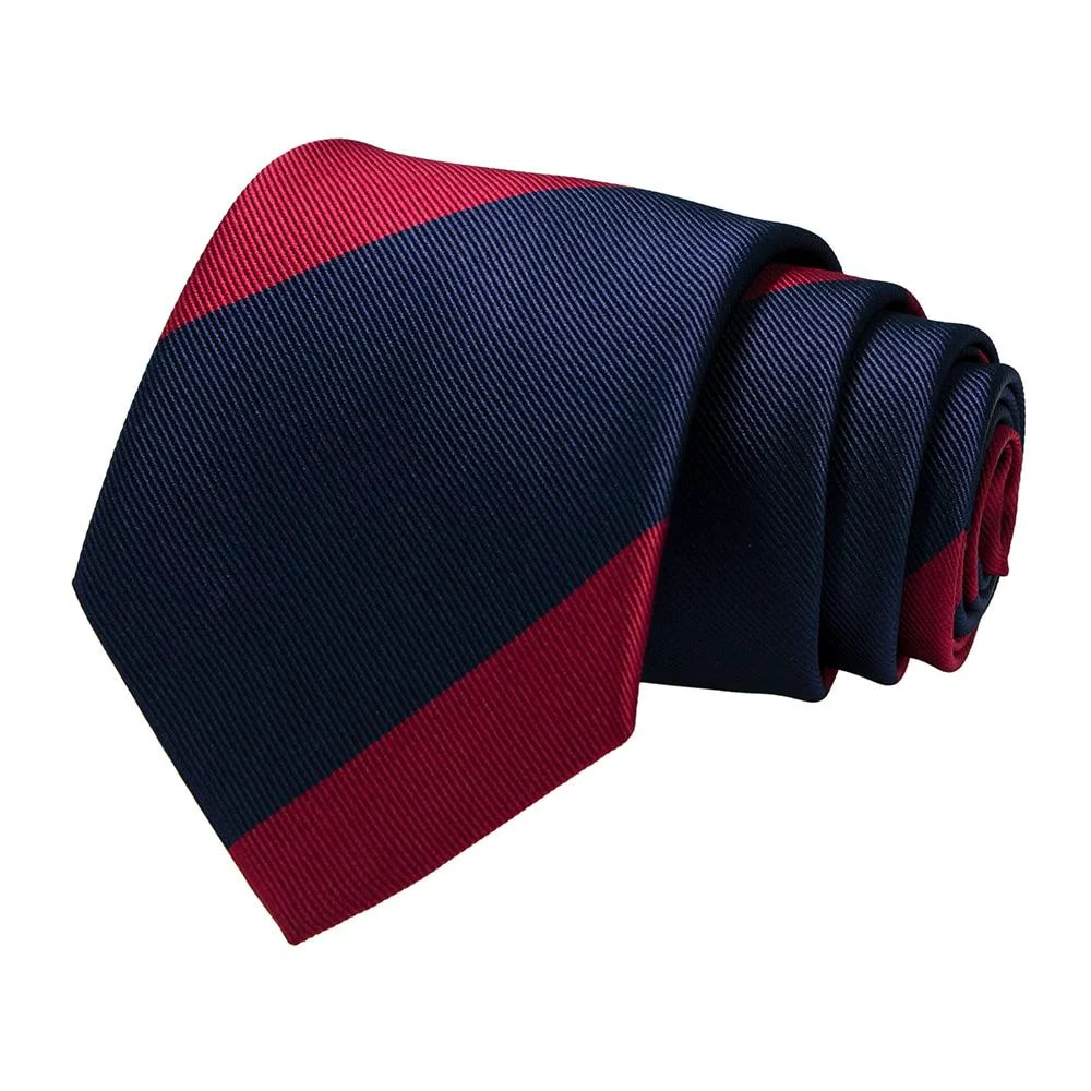 Artisan Corbata de seda a rayas Fashionable