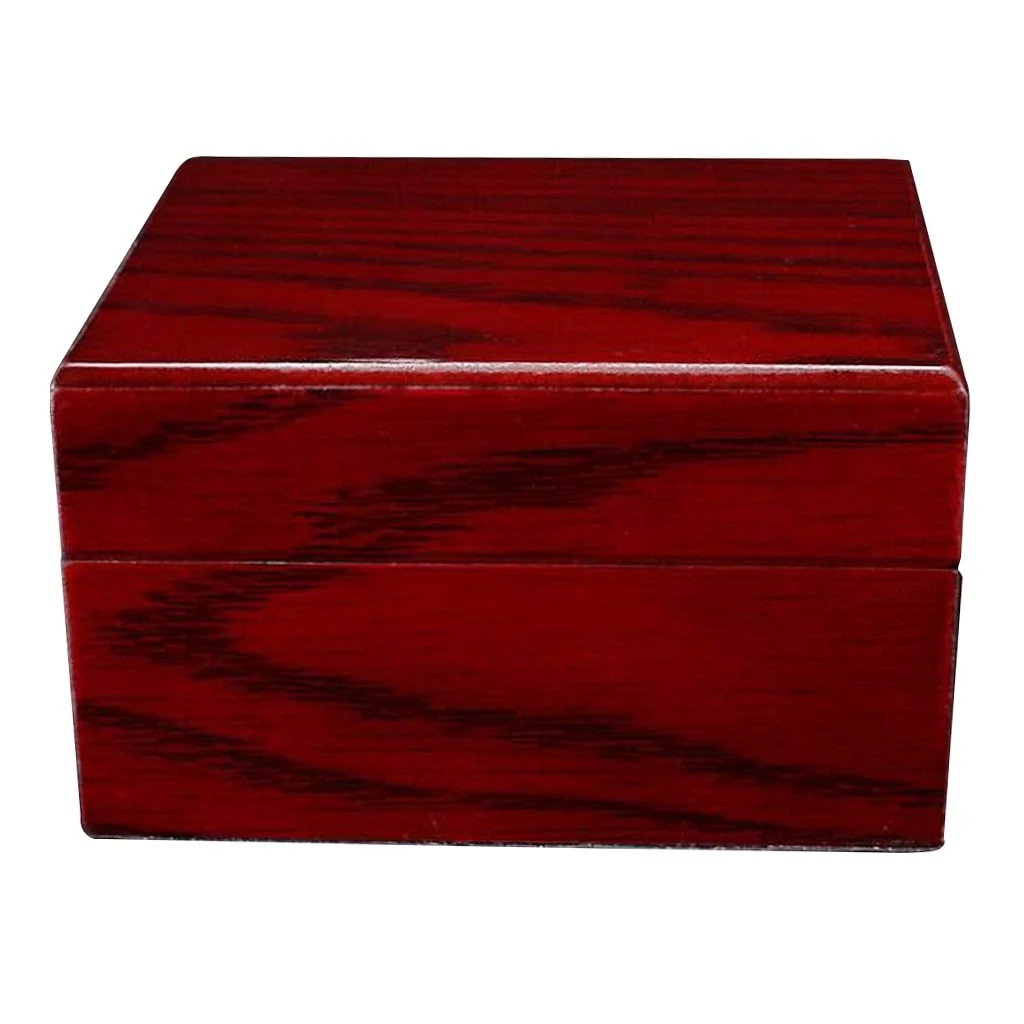 Recyclable Orlando Caja de madera roja para relojes Original Design
