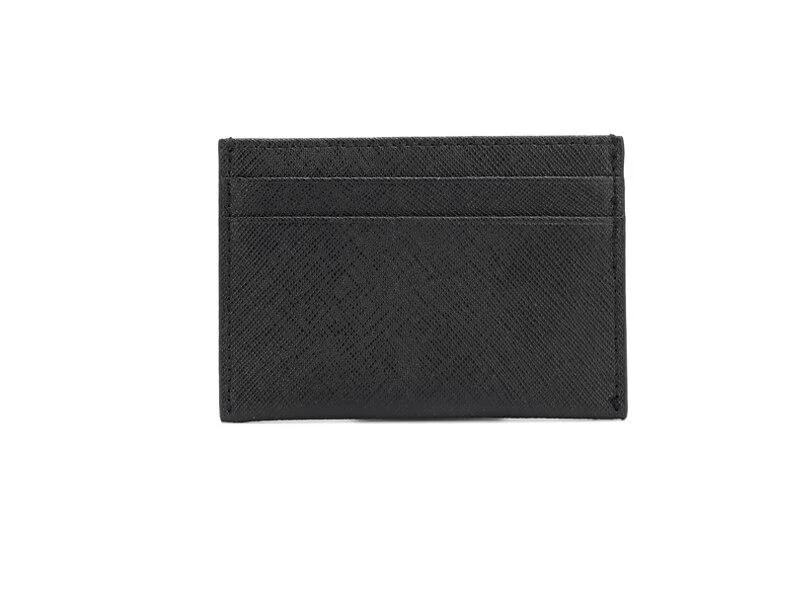 Efficient Wilhelm Tarjetero de piel saffiano Convenient