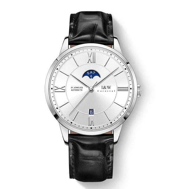 Easy-to-Use Maurice Reloj mecánico automático clásico Recyclable