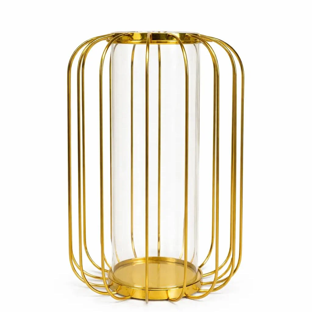 Original LumenFrame Sculptural Vase with Borosilicate Glass Insert Exclusive