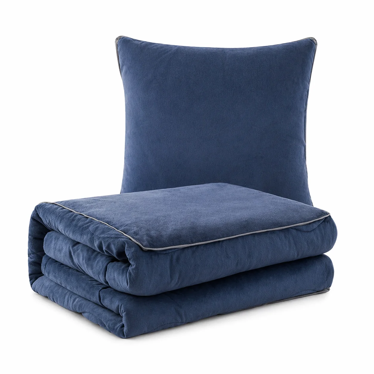 World-Class A Sleek Throw That Zips Into a Pillow-Lounge-Ready Comfort Refined