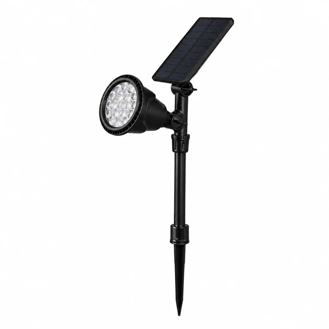 Expertly Made Solar Landscape Spotlight with Adjustable Panel-Warm White 3000K Organic