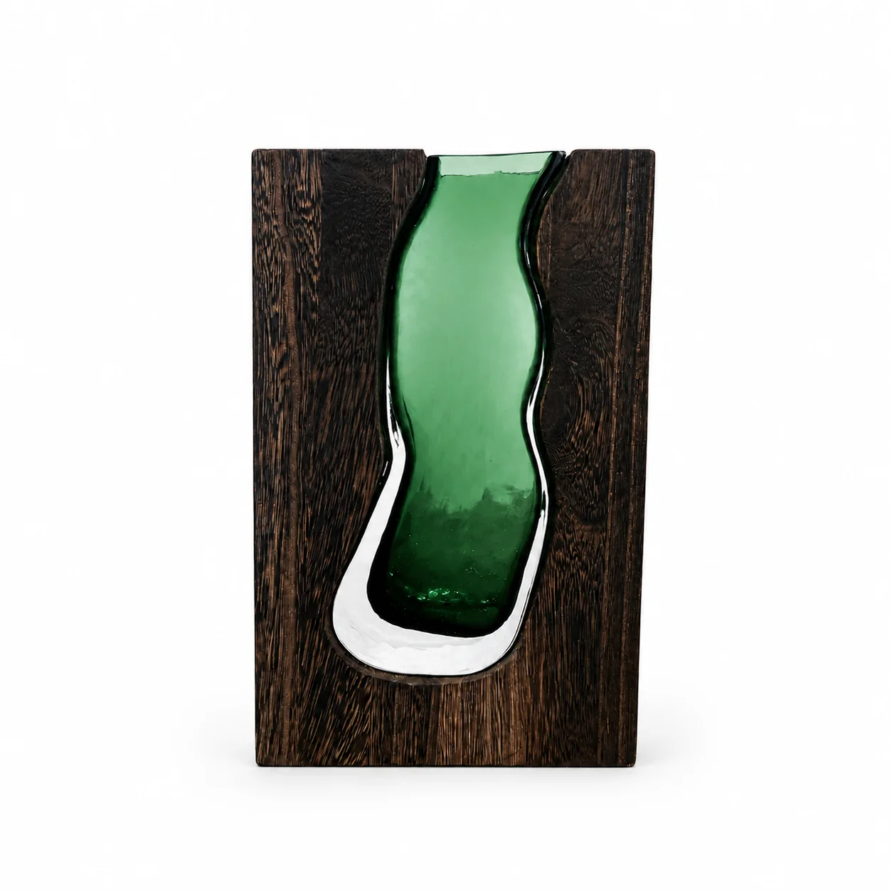 Original Design Wood Glass Propagation Vase for Cuttings Single Stems Certified
