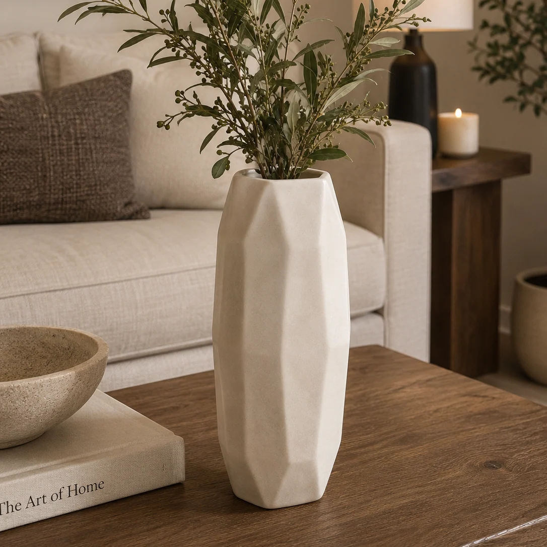 Expertly Made Falling Petals Style Vase User-Friendly