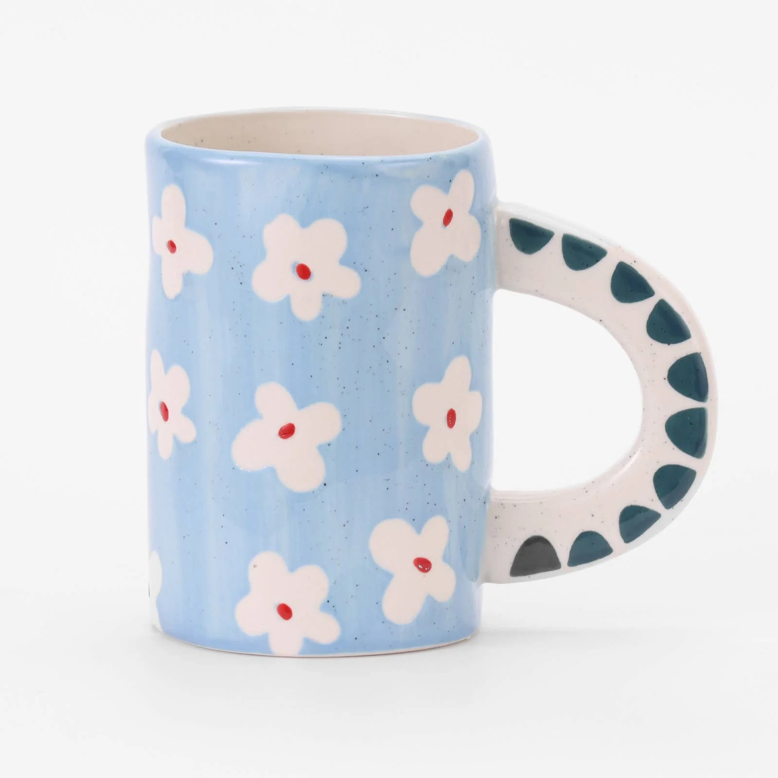 Natural Hand Painted Ceramic Coffee Mugs by Chago Art Outstanding