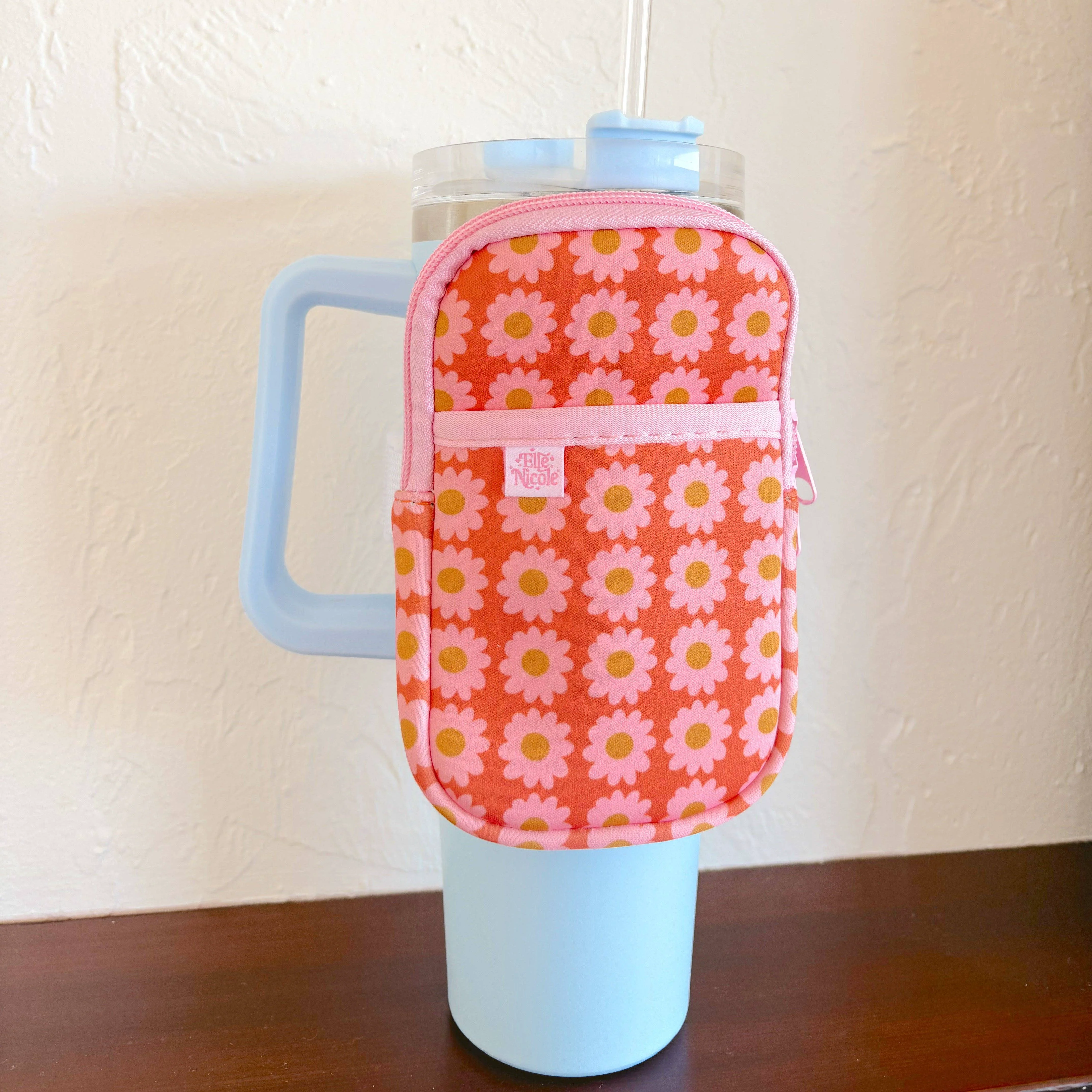 Reusable Water Bottle Backpack - Boho Floral Responsible