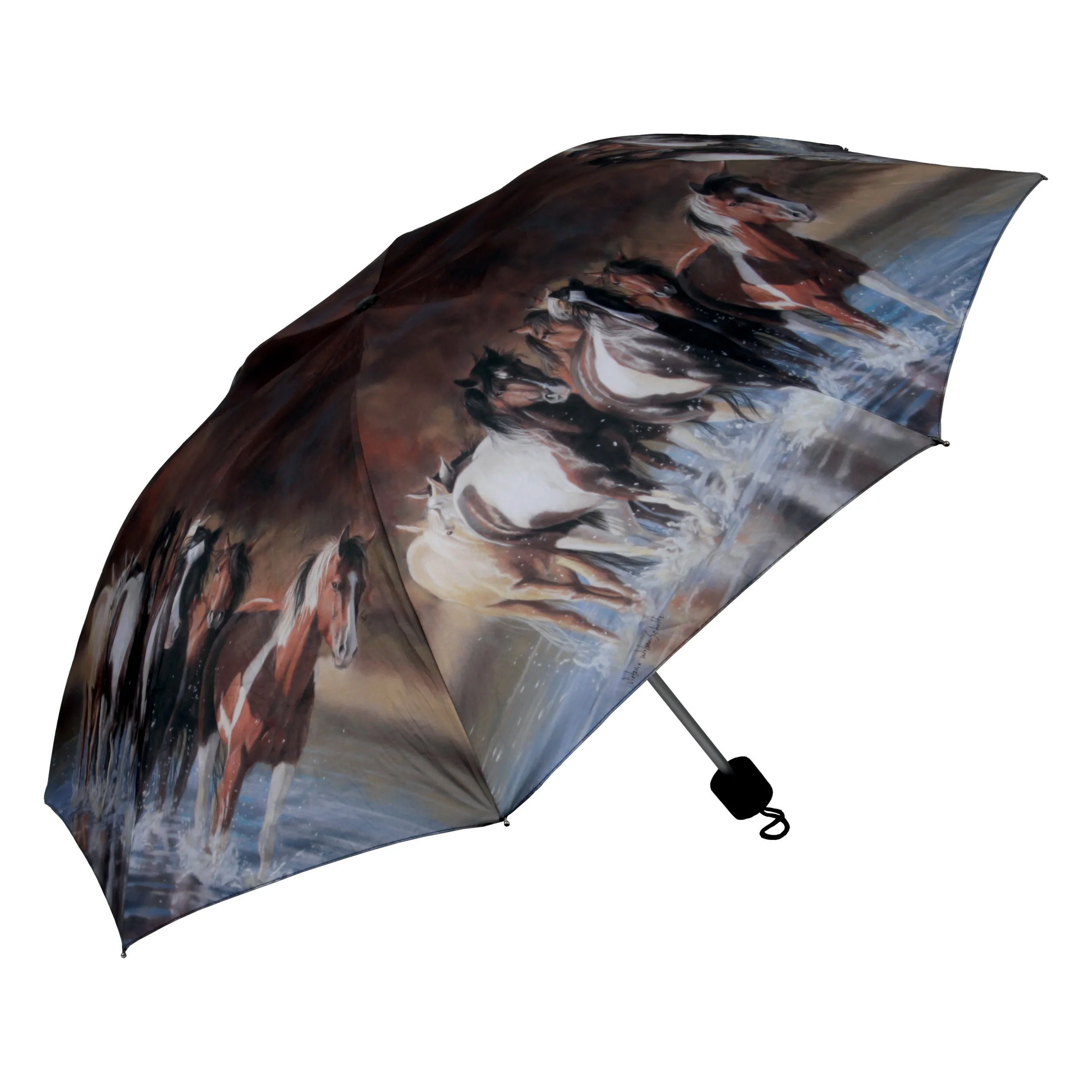Reusable Umbrella 42-inch-Horses Trusted