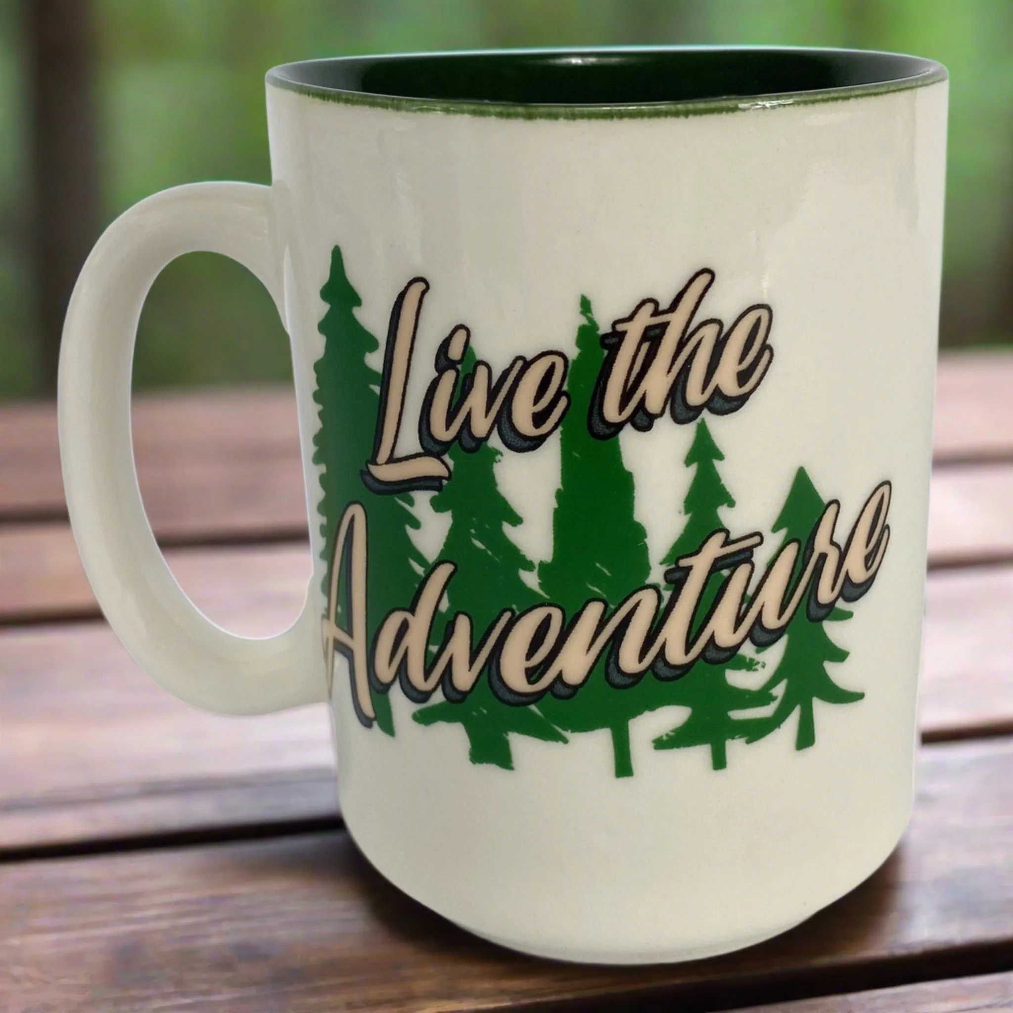 Lightweight Ceramic Mug 16oz-Live the Adventure Elite