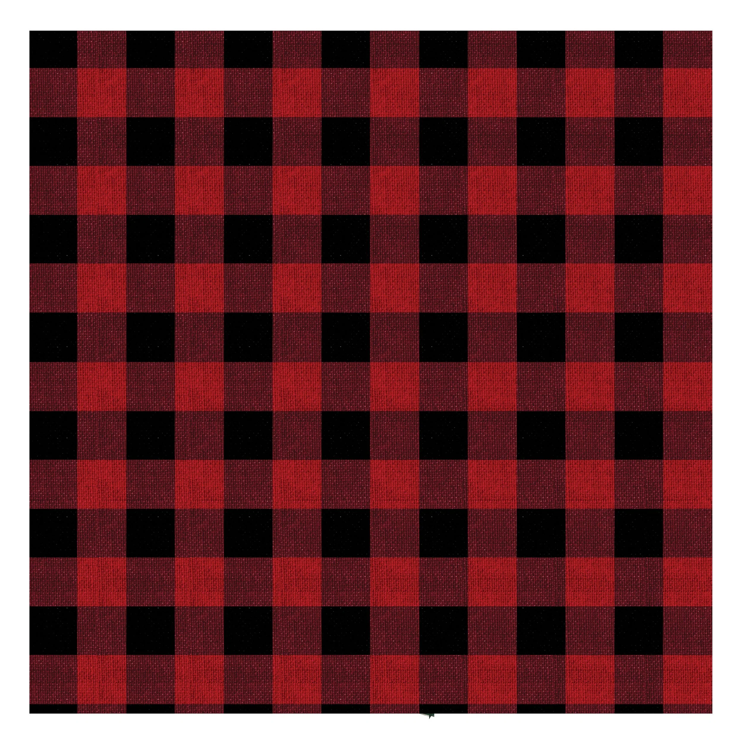 Enhanced Gift Wrap Premium 118in x 30in-Buffalo Check High-Grade