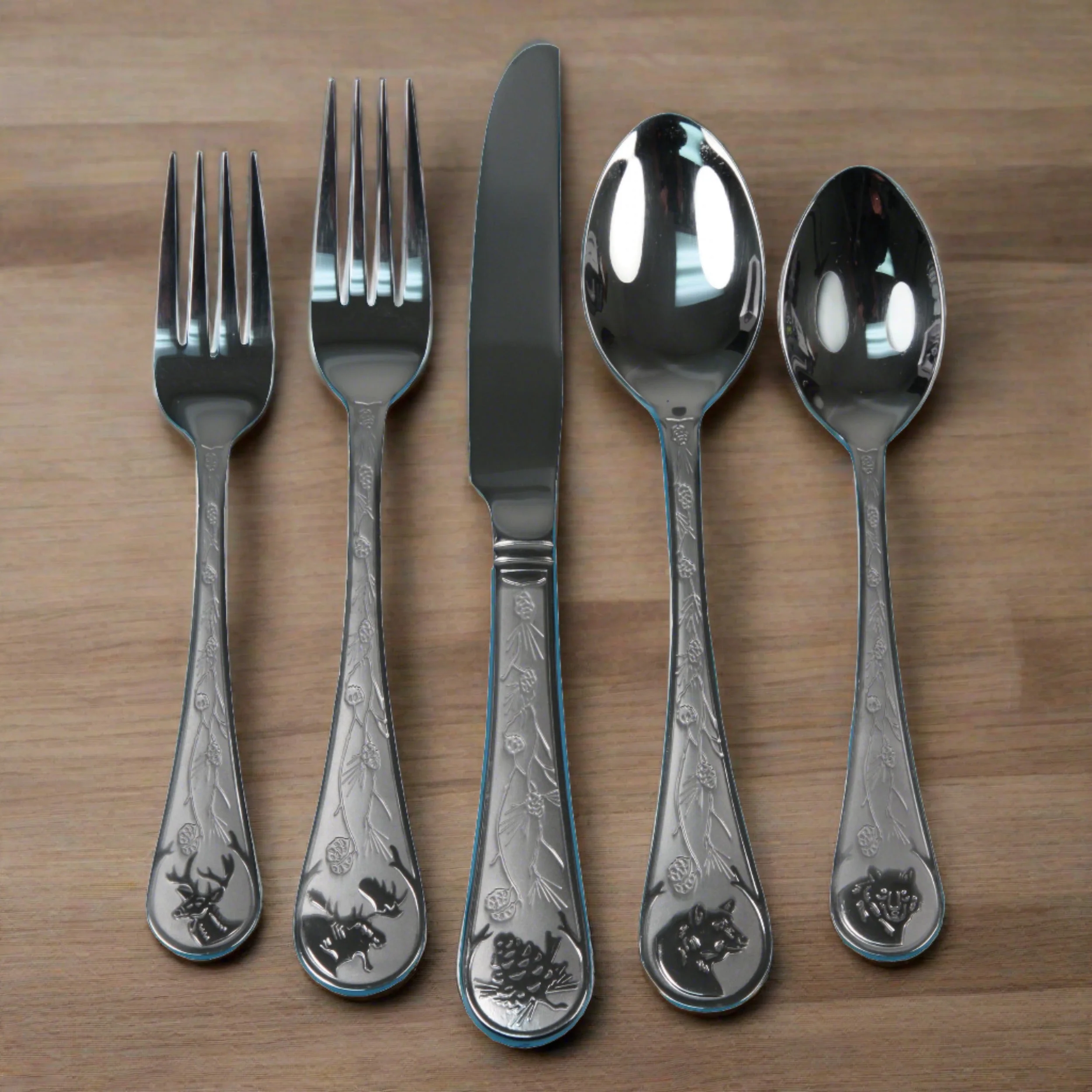 High-Grade Flatware 20 Piece Set SS Enhanced