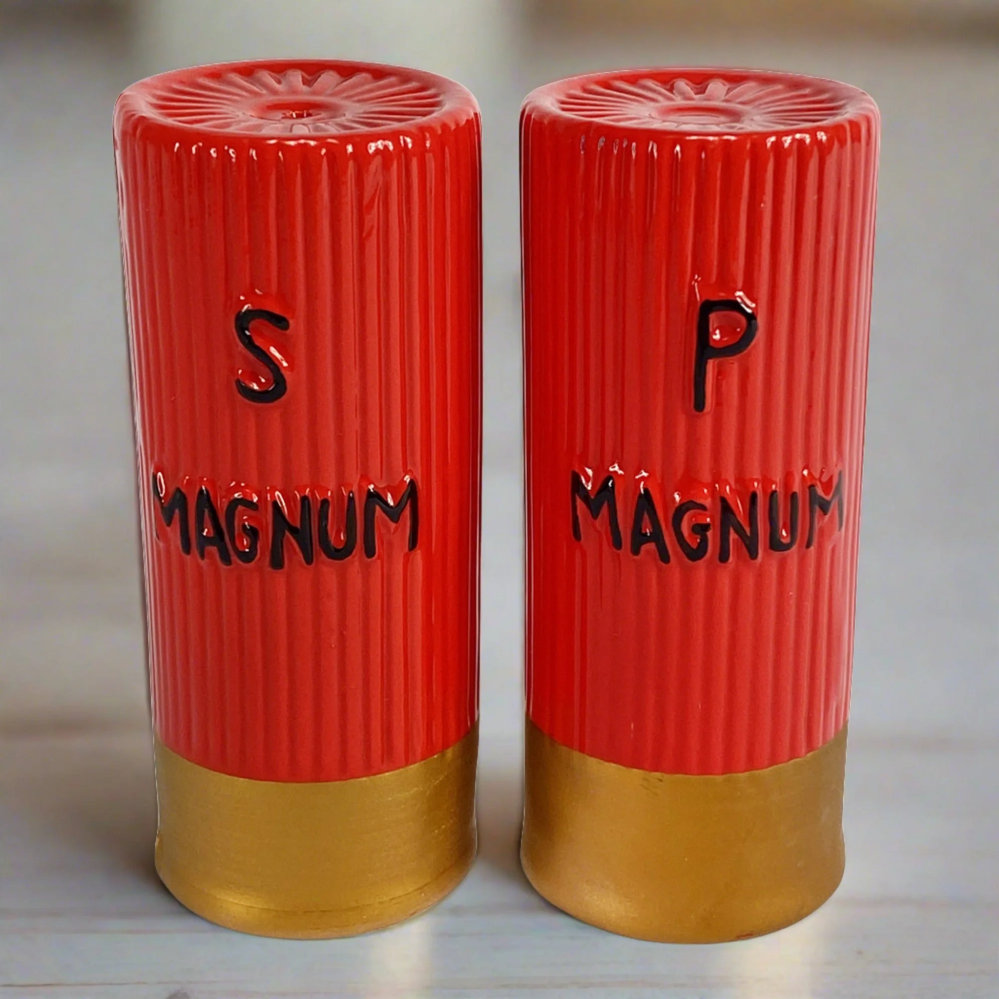 Effective Salt and Pepper Shakers-Shot Shell Refined