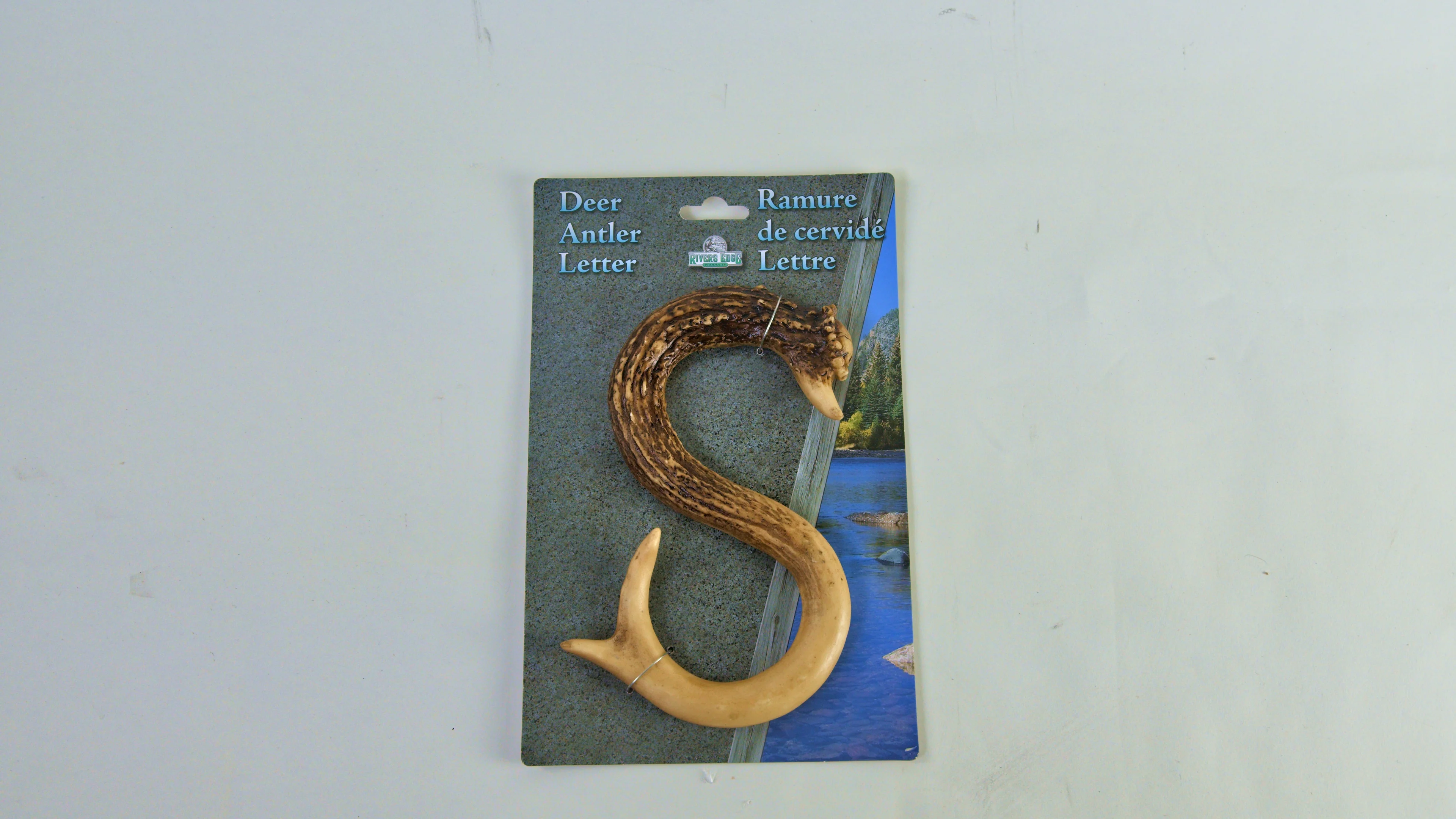 Natural Antler Letter-S High-Quality