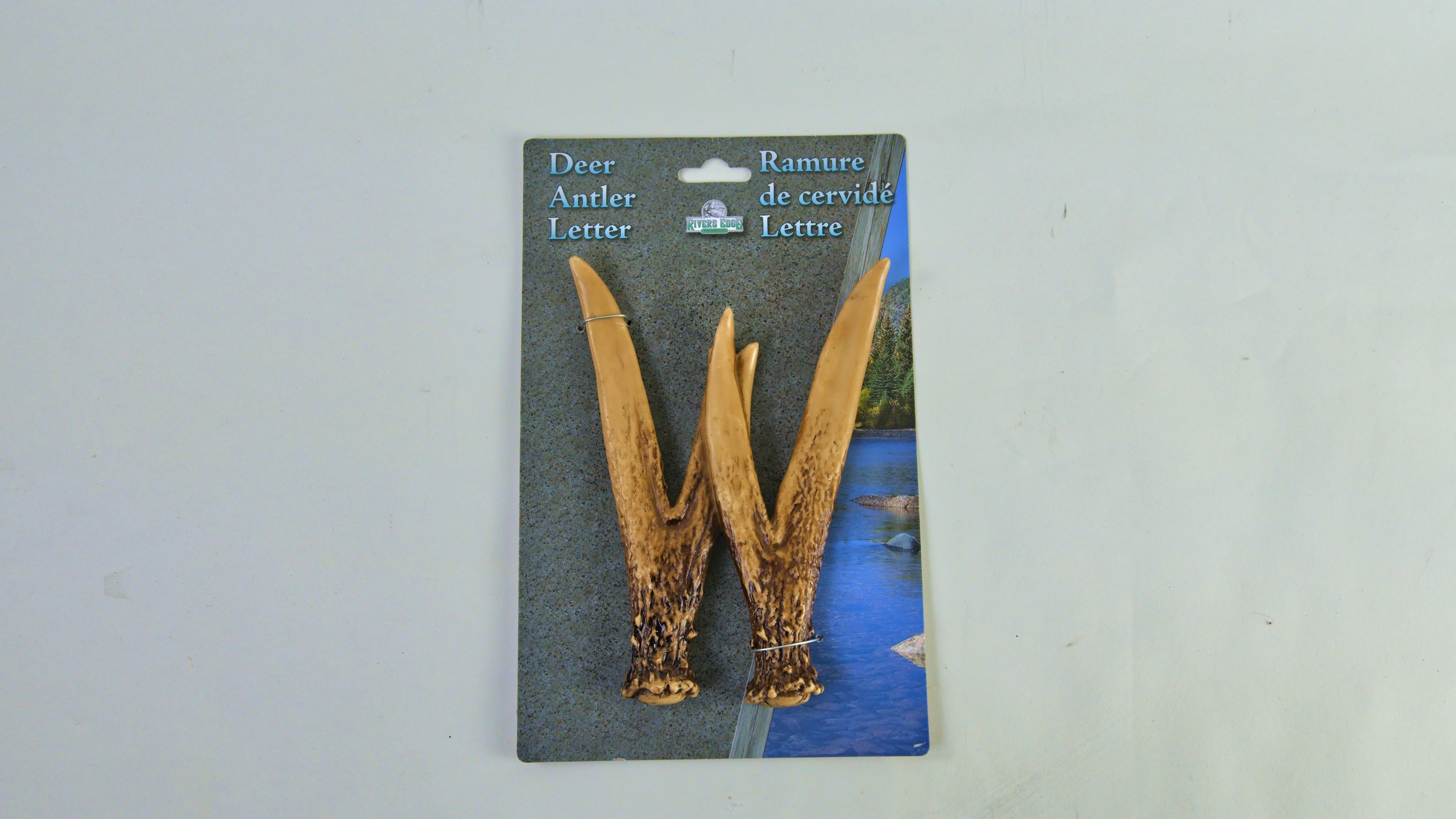 Traditional Antler Letter-W Sustainable