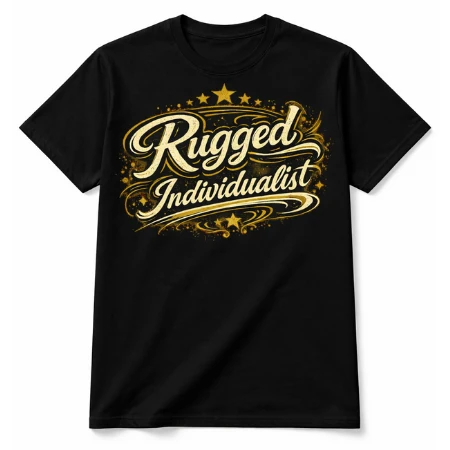 Sophisticated T-Shirt - Rugged Individualist Groovy Tee Durable