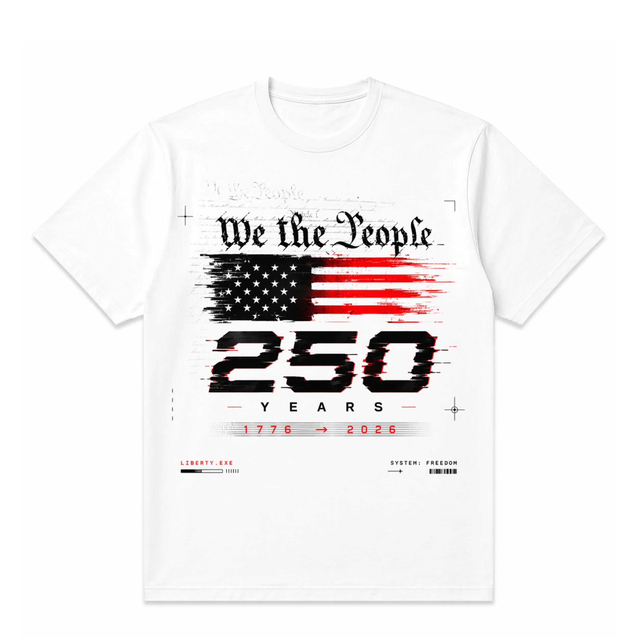 Healthy T-Shirt - Patriotic - We The People 250 Official