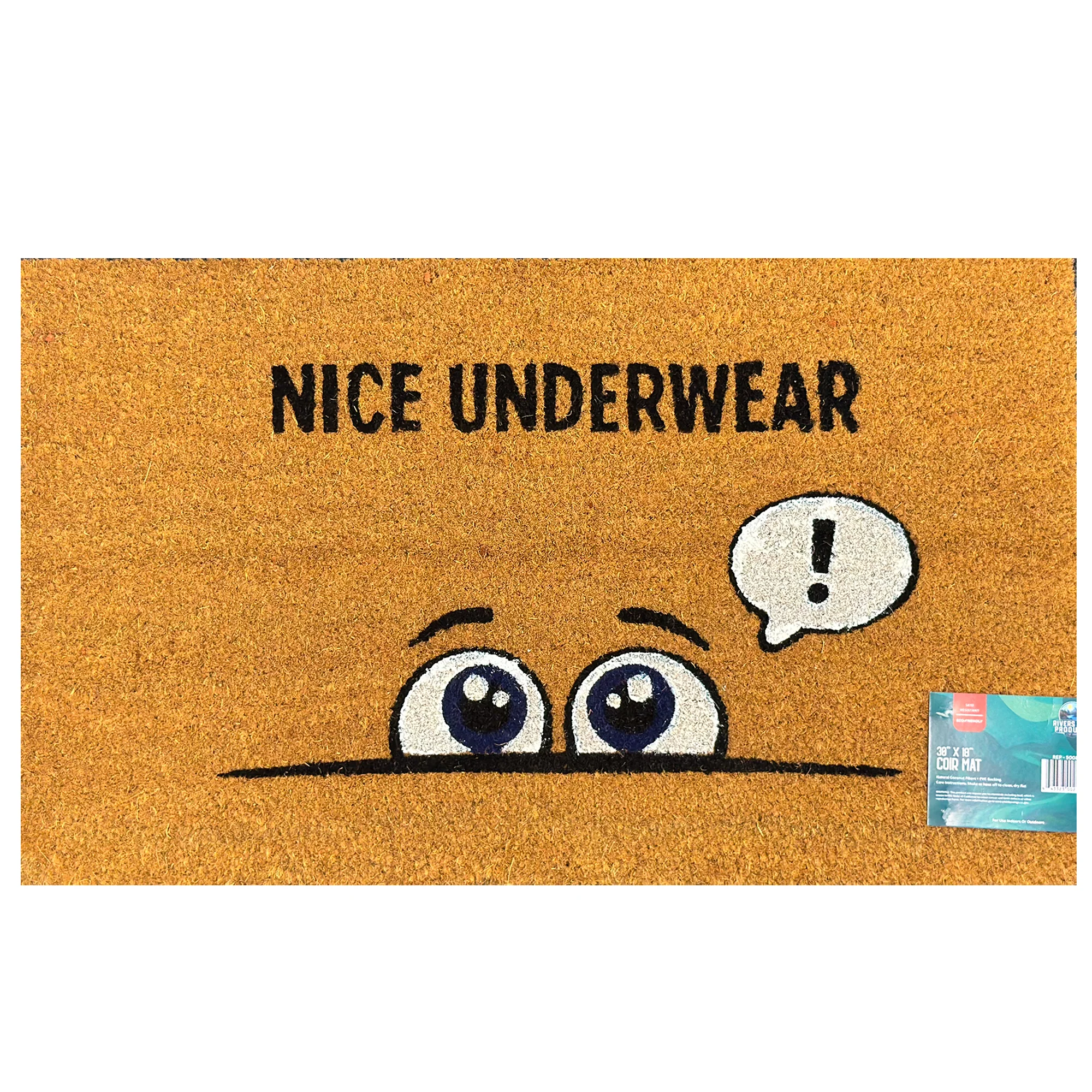 Comfortable Rivers Edge Products Coir Mat 30x18-Nice Underwear Excellent