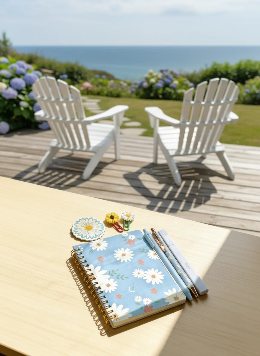 Pure Sunny Days Spiral Notebook Set Natural