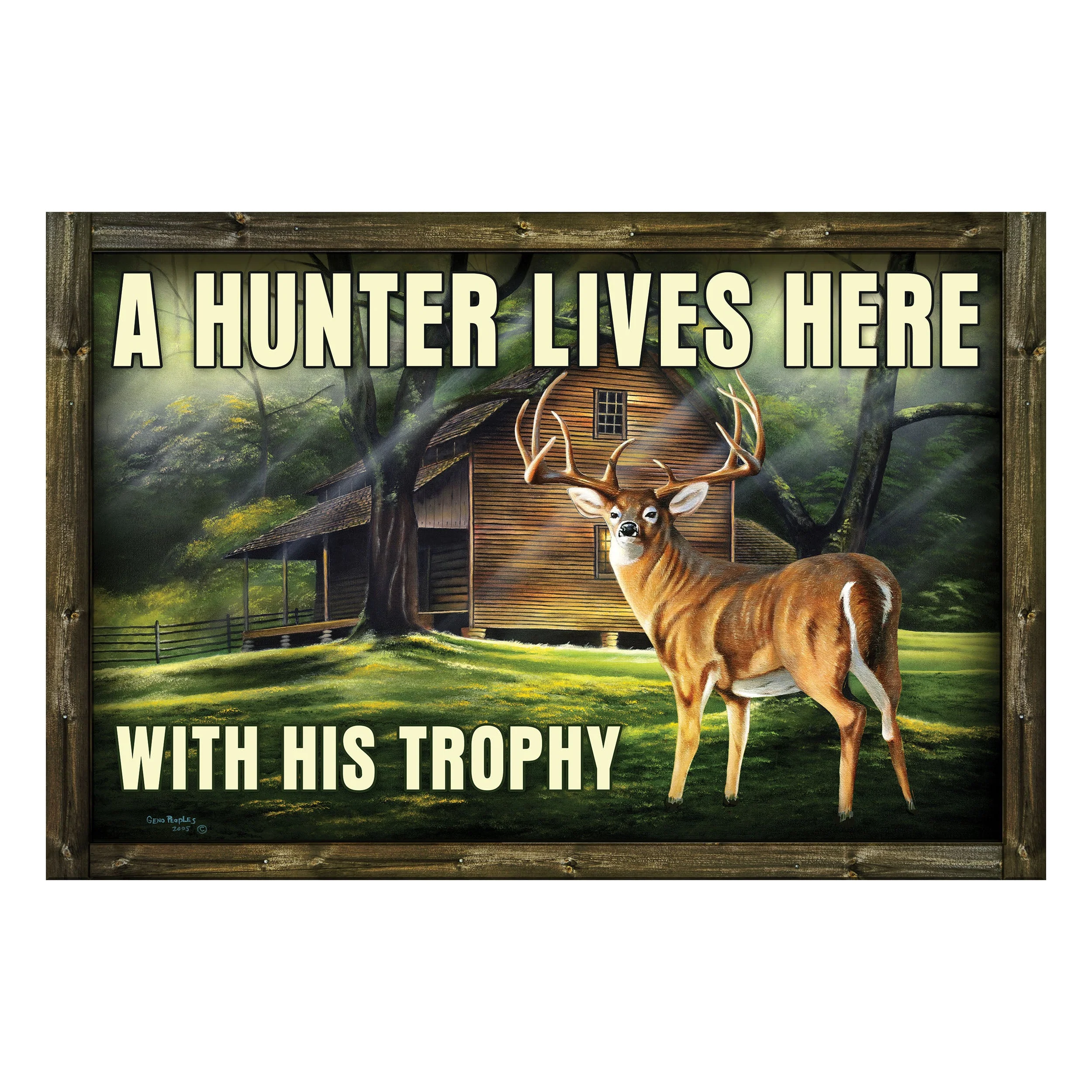 Natural Door Mat Rubber 26in x 17in-Hunter Trophy Clean