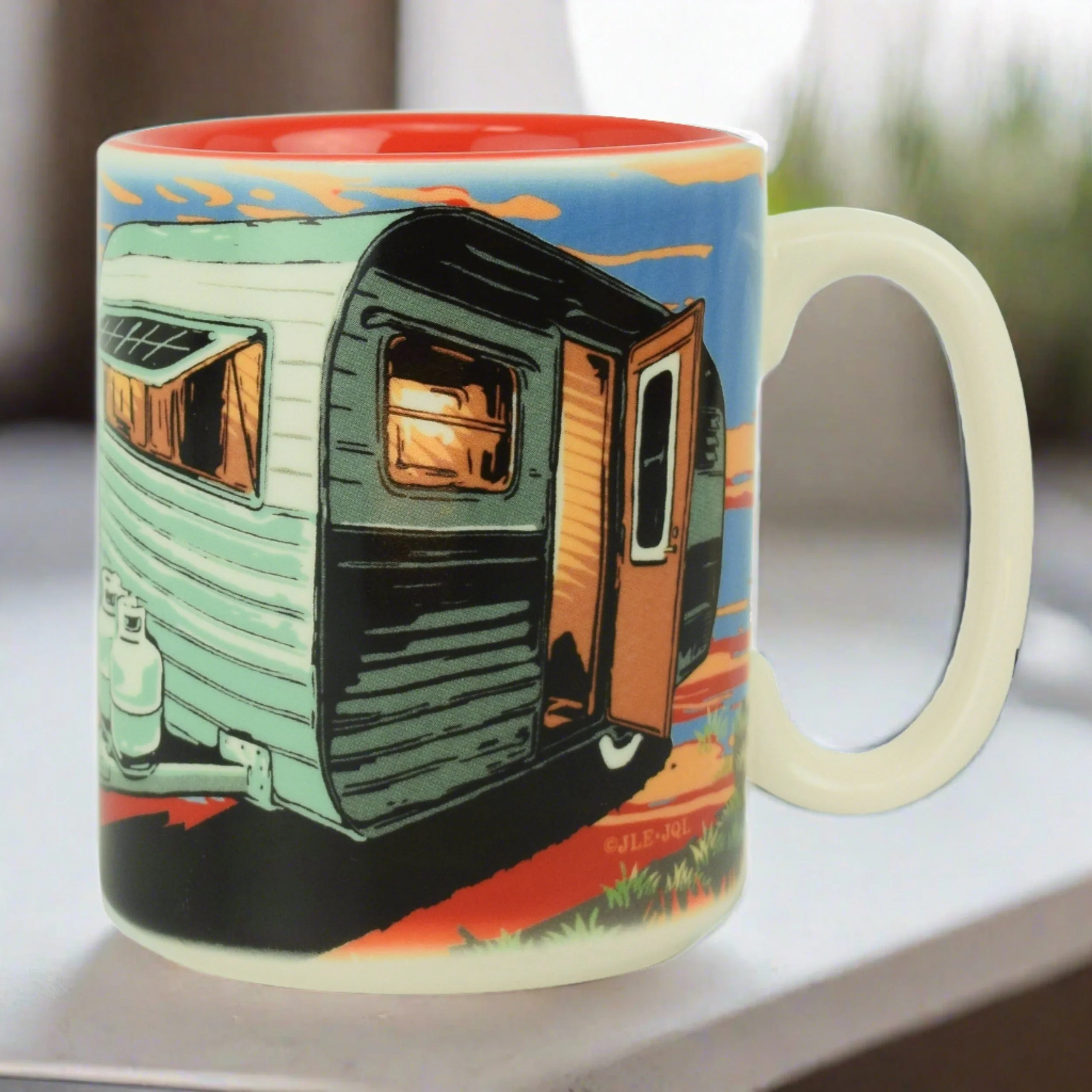 Casual Ceramic Mug 16oz-Happy Place Verified