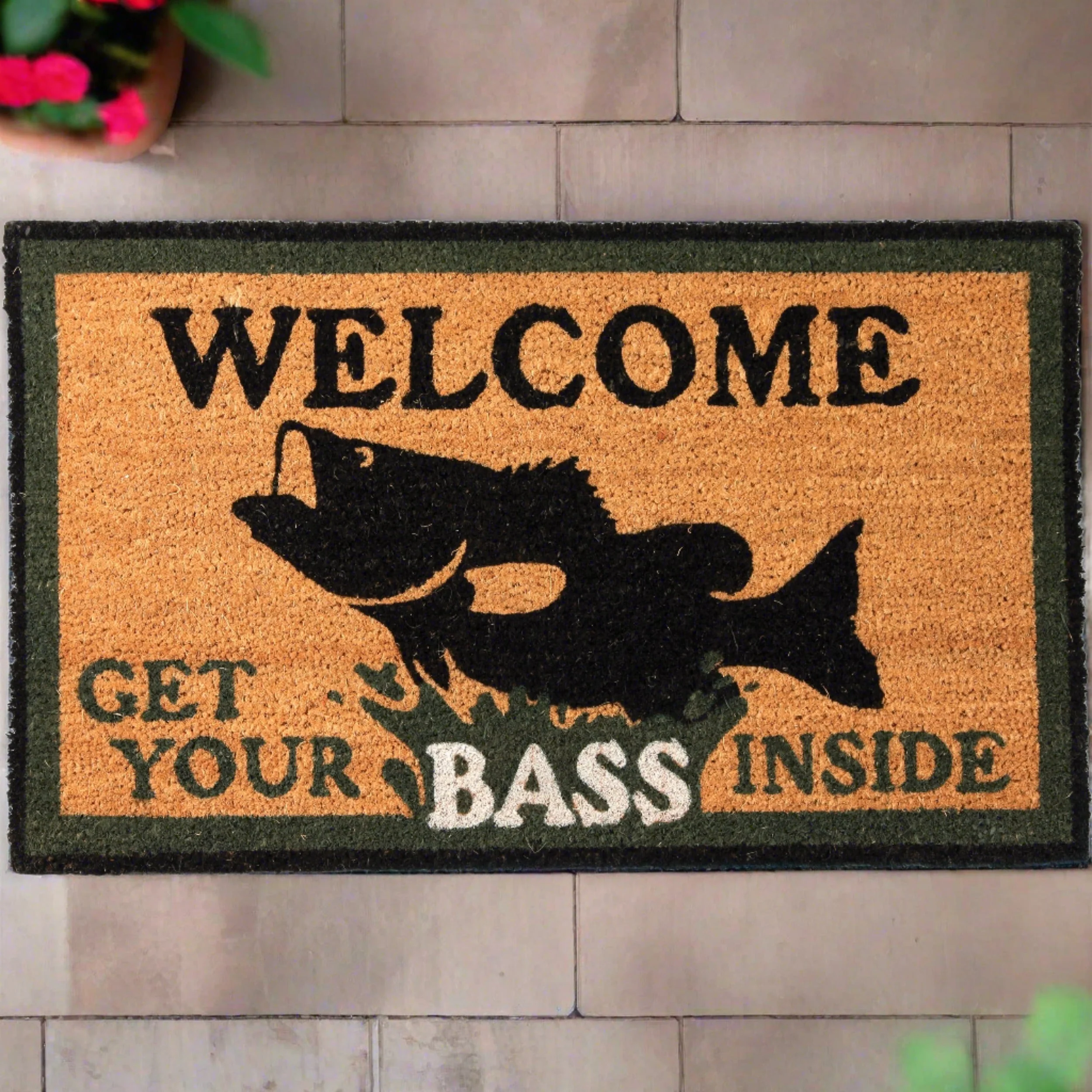 Effective Coir Mat 30in x 18in-Bass Smart