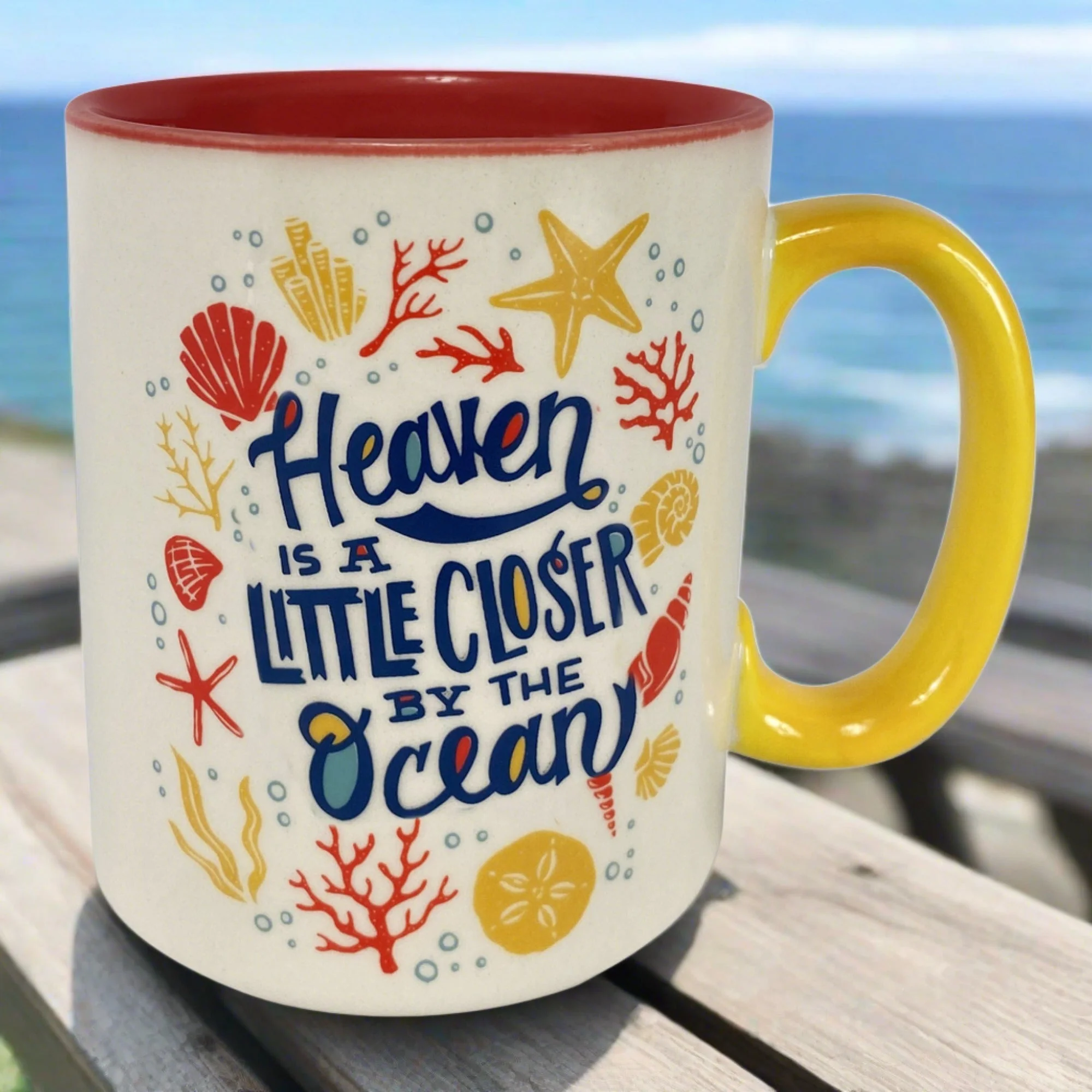 Pure Ceramic Mug 16oz-Heaven Ocean Quality
