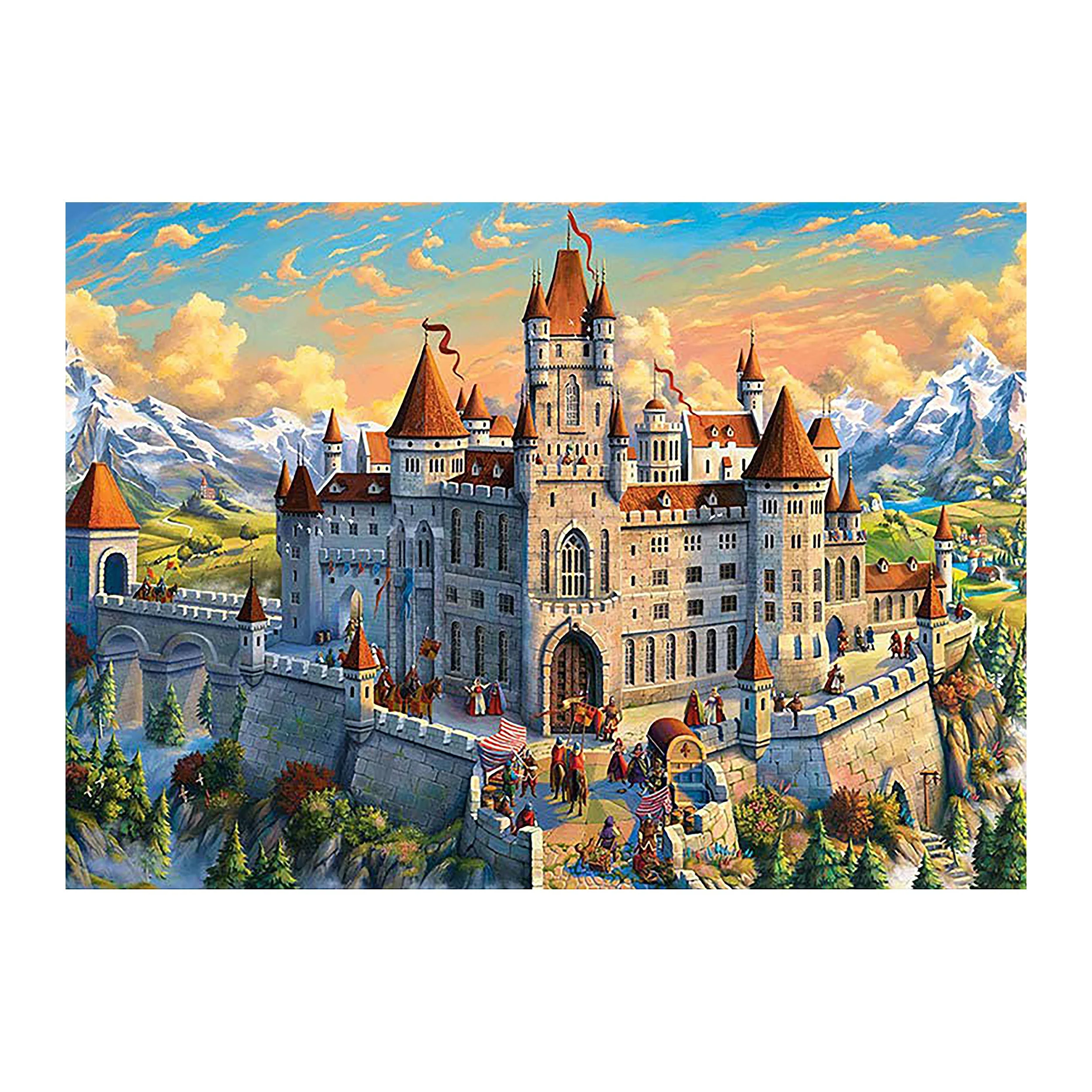 Pure Puzzle in Tin 1000-Piece-Old Castle Next-Generation
